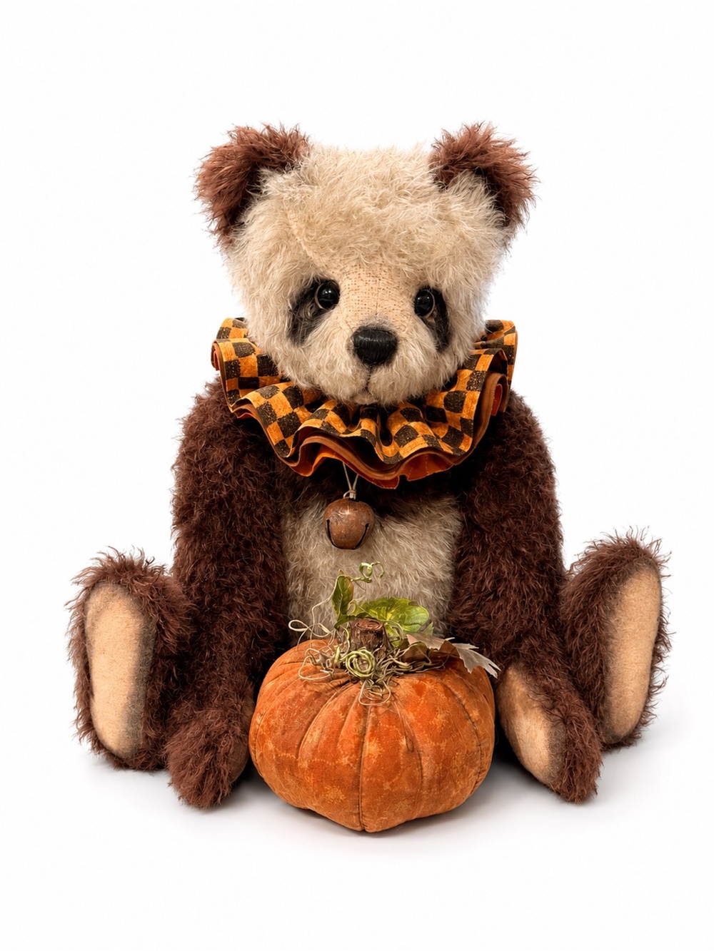 TOBY WINNER❤️ OOAK C. Riffenberg Bears Jane Monroe signed/dated 20" Mohair Panda
